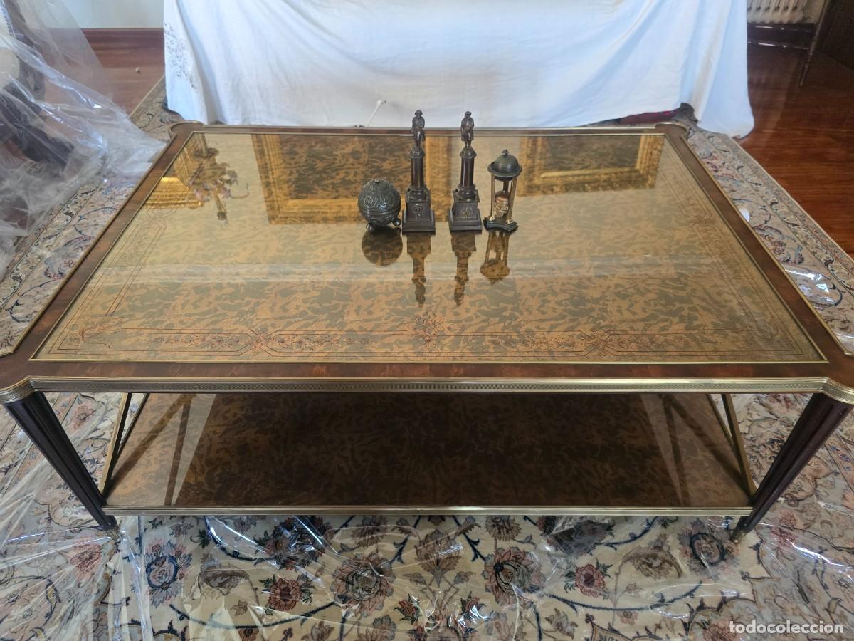 Antig&uuml;edades: Mesa centro Theodore Alexander &Eacute;glomis&eacute; - Foto 1