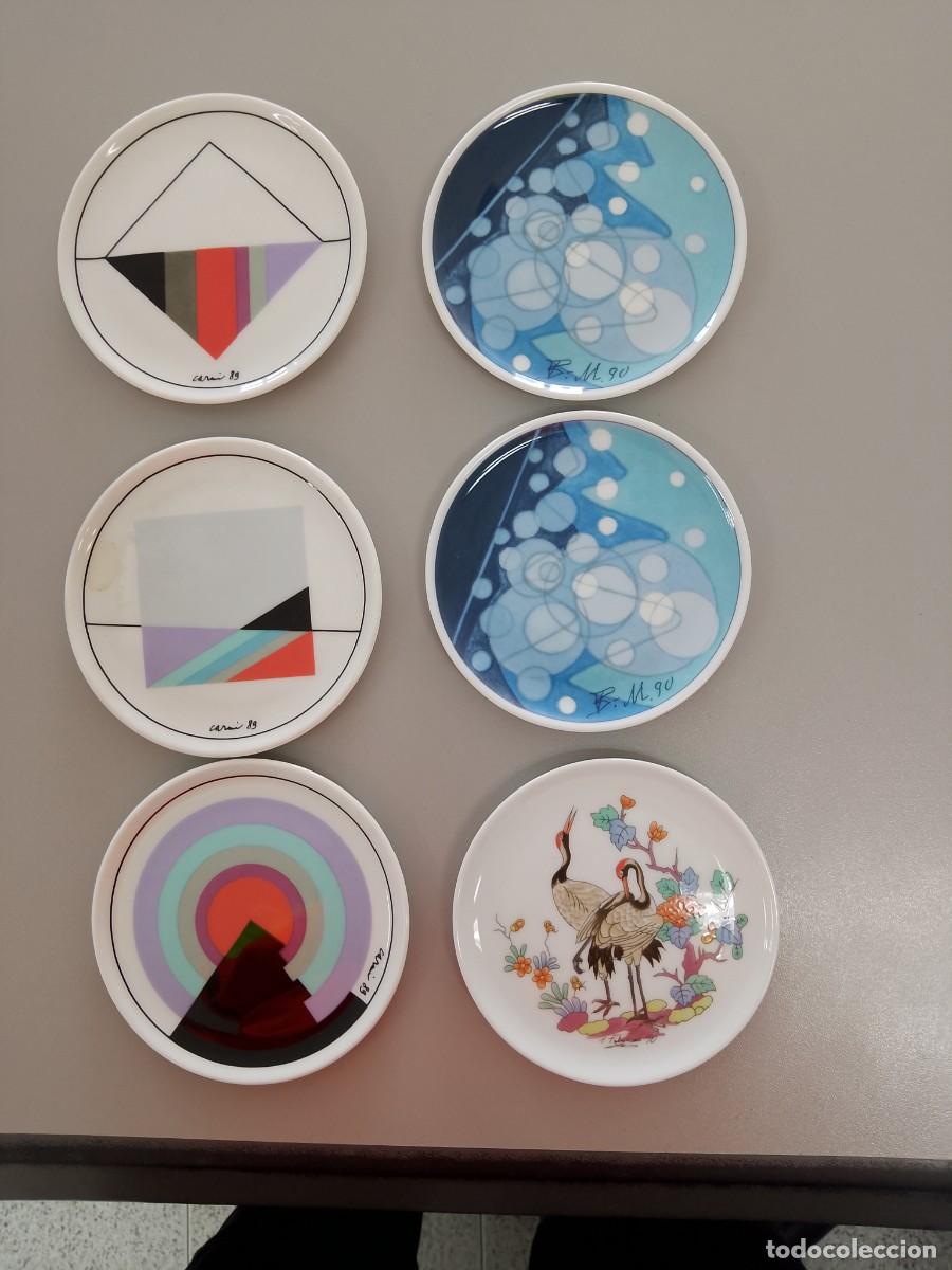Antig&uuml;edades: Platitos Lufthansa porcelana - Foto 1