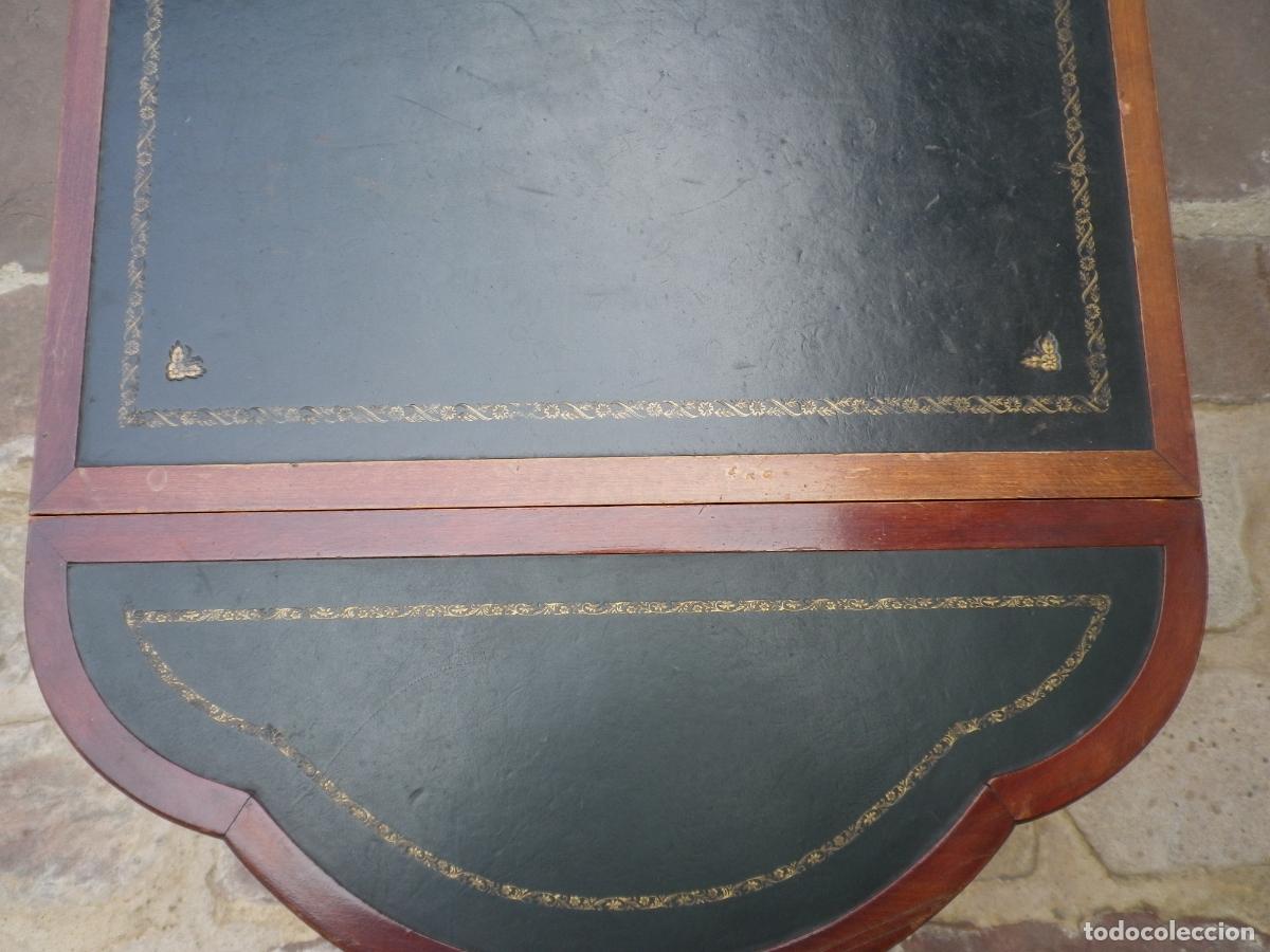 Antig&uuml;edades: Mesa de centro con alas abatibles. - Foto 4