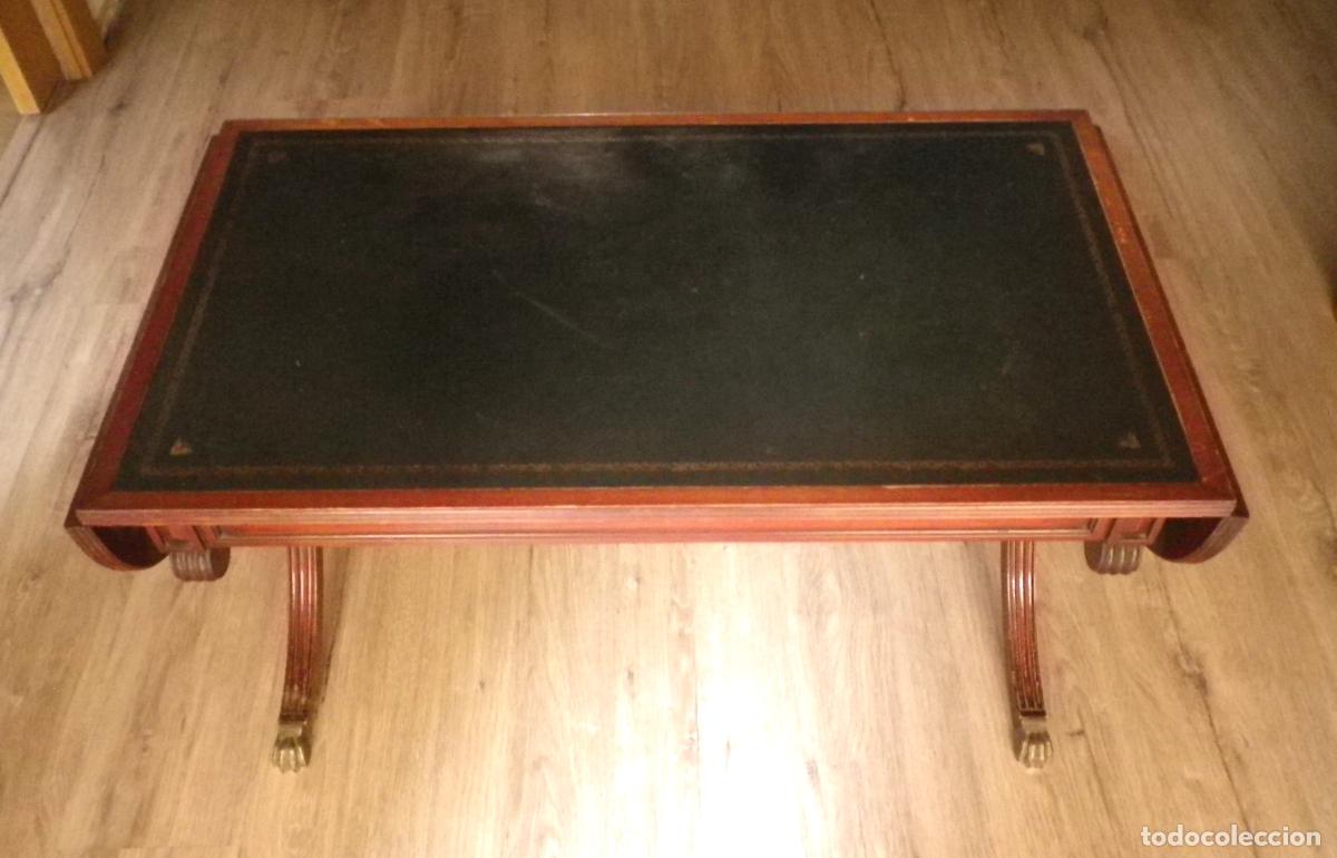 Antig&uuml;edades: Mesa de centro con alas abatibles. - Foto 16