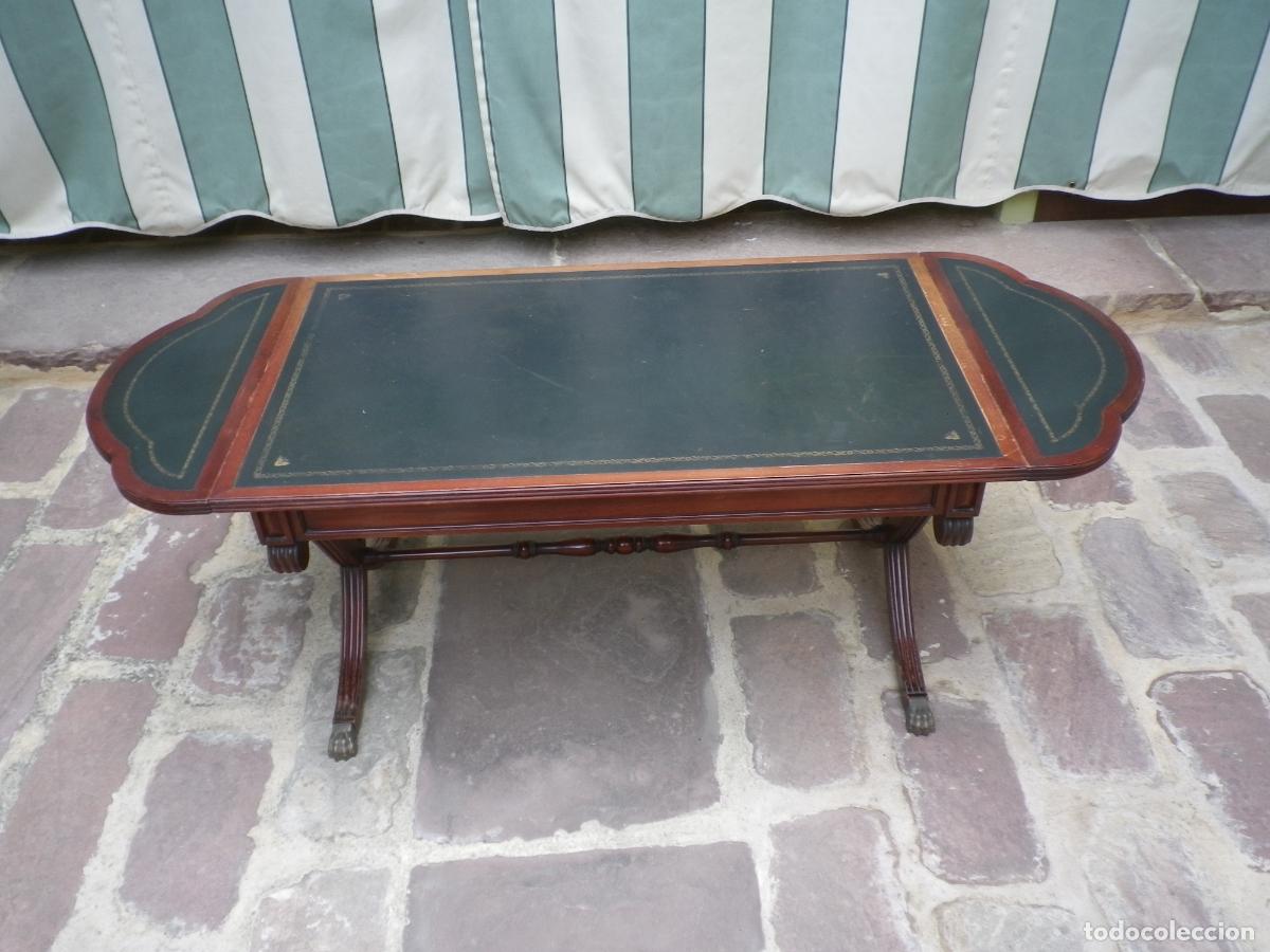 Antig&uuml;edades: Mesa de centro con alas abatibles. - Foto 1