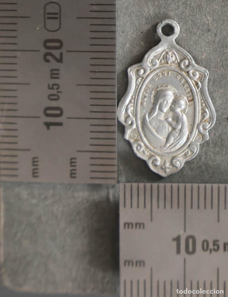 Antig&uuml;edades: MEDALLA. VIRGEN CON EL NI&Ntilde;O SGDO CORAZON - Foto 1