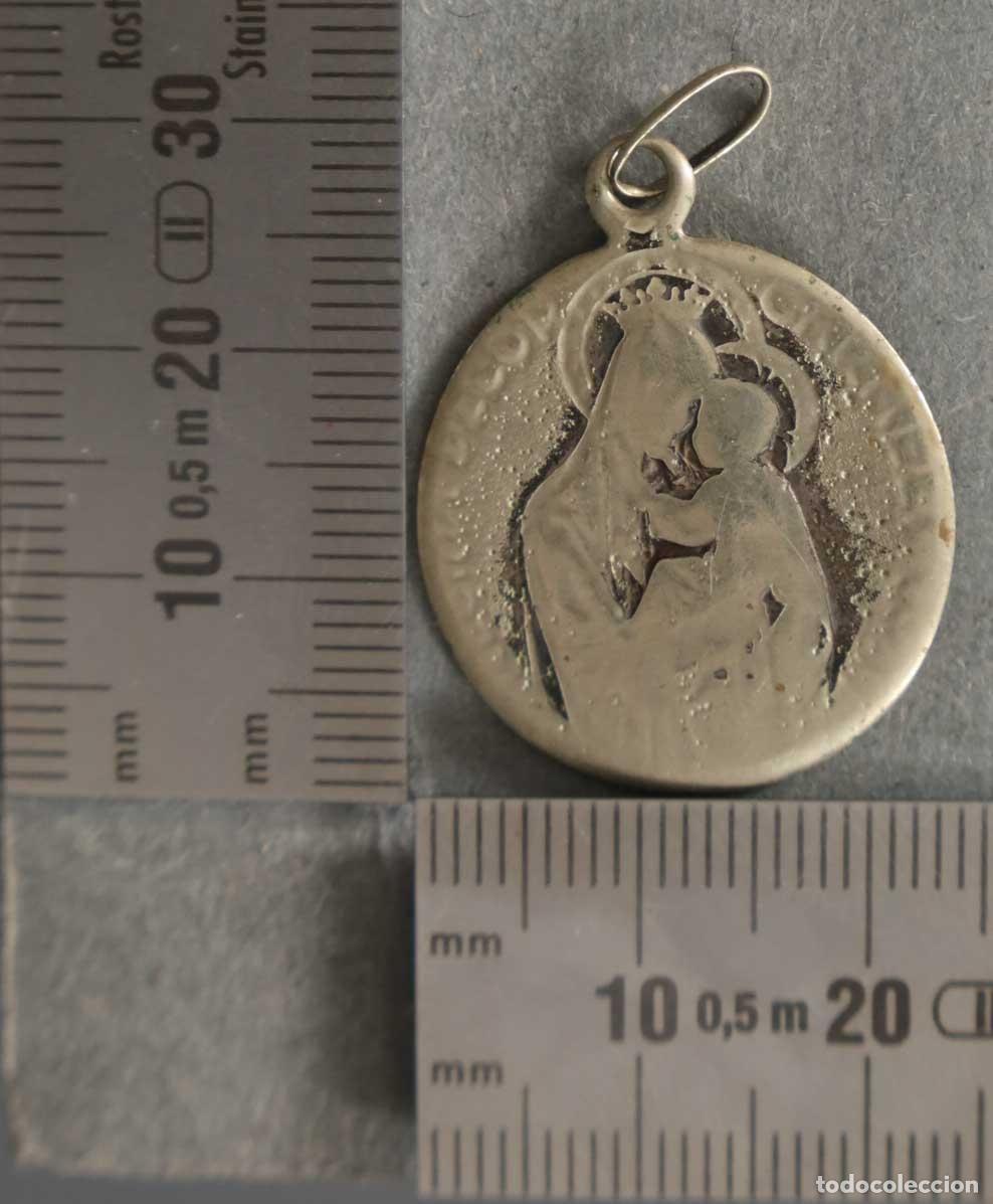 Antig&uuml;edades: MEDALLA. SGO CORAZON VIRGEN DEL CARMEN - Foto 2