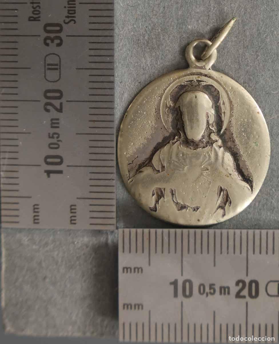 Antig&uuml;edades: MEDALLA. SGO CORAZON VIRGEN DEL CARMEN - Foto 1