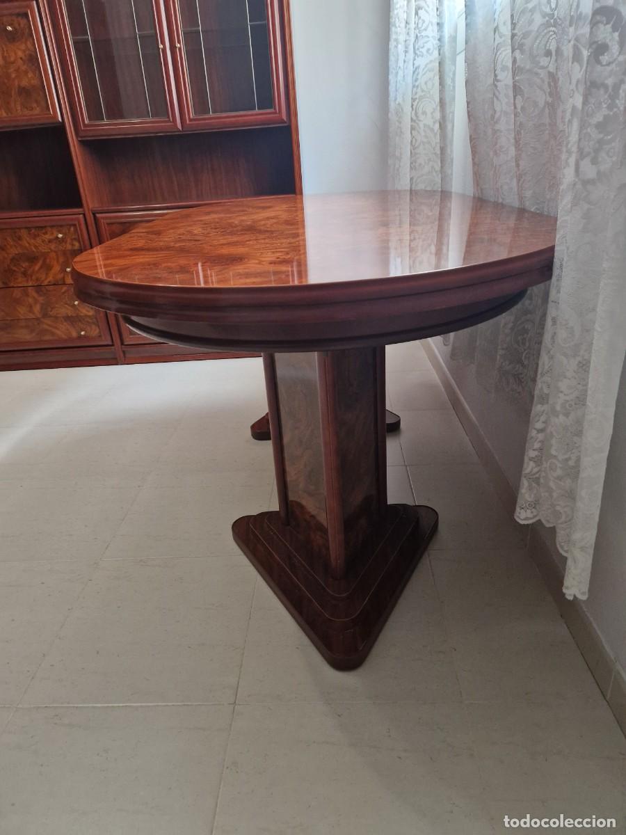 Antig&uuml;edades: Mesa de comedor ovalada y extensible - Foto 1