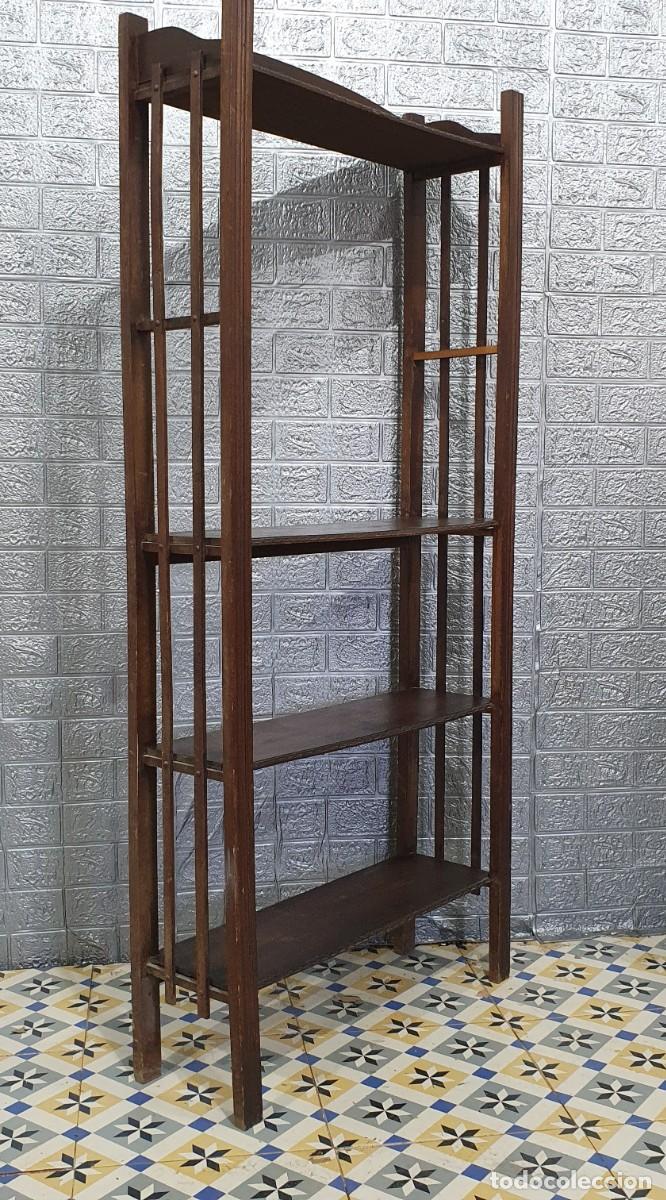 Antig&uuml;edades: Estanter&iacute;a librer&iacute;a modernista - Foto 1