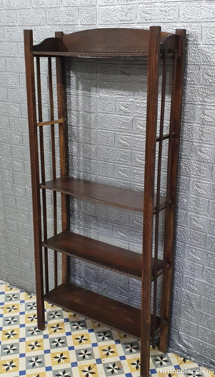 Antig&uuml;edades: Estanter&iacute;a librer&iacute;a modernista - Foto 2