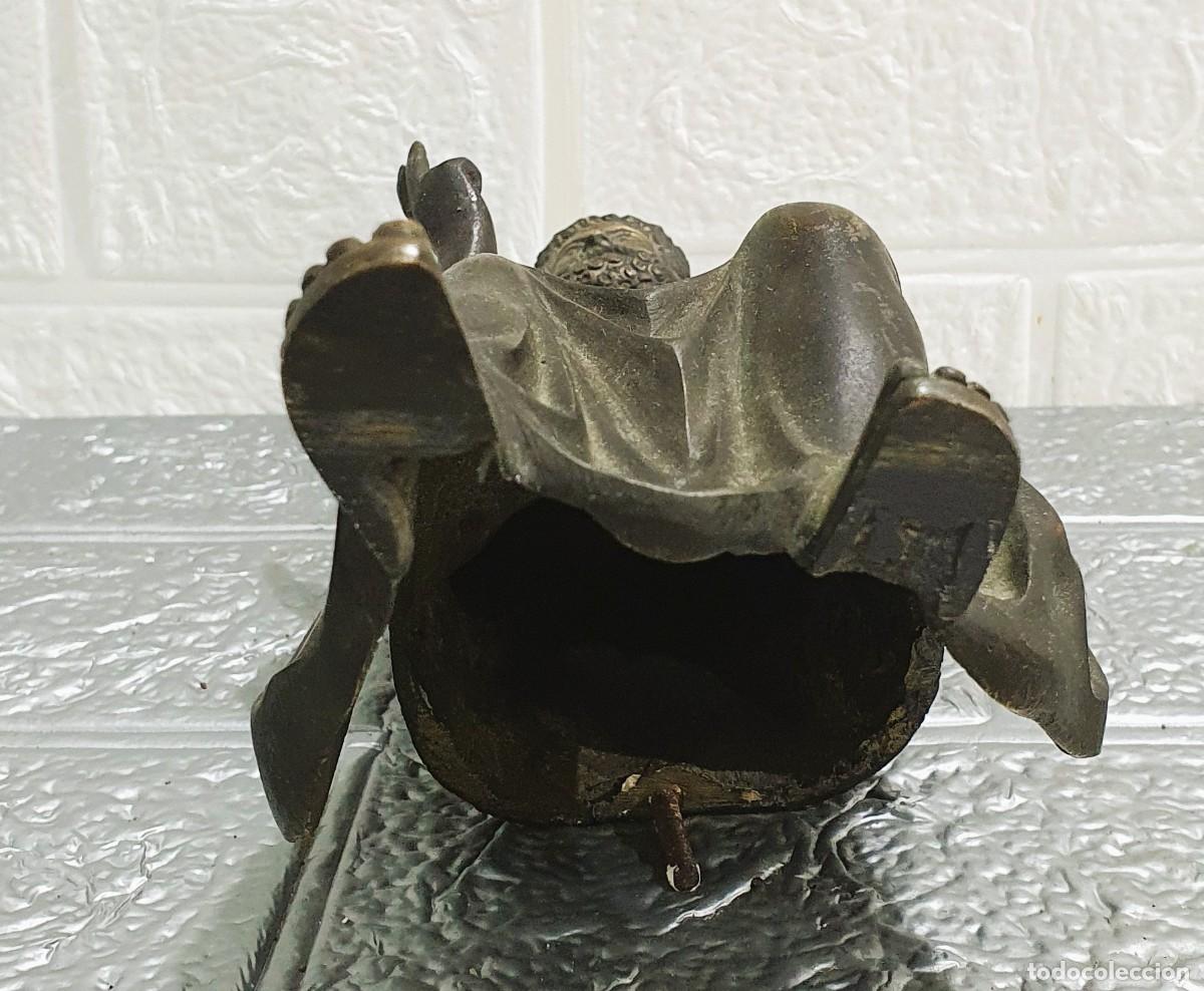 Antig&uuml;edades: Figura de bronce de San Pedro - Foto 3