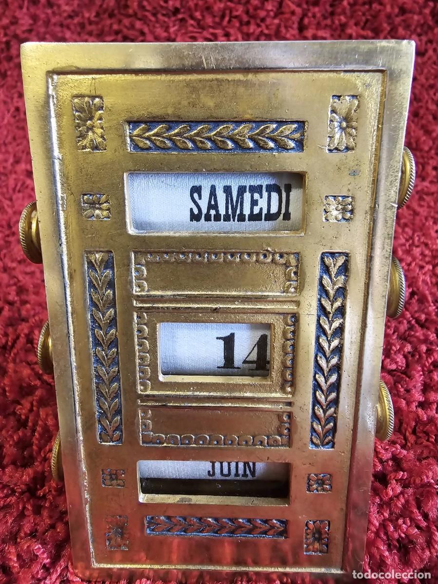 Antig&uuml;edades: Calendario Perpetuo Franc&eacute;s S. XIX - Foto 1