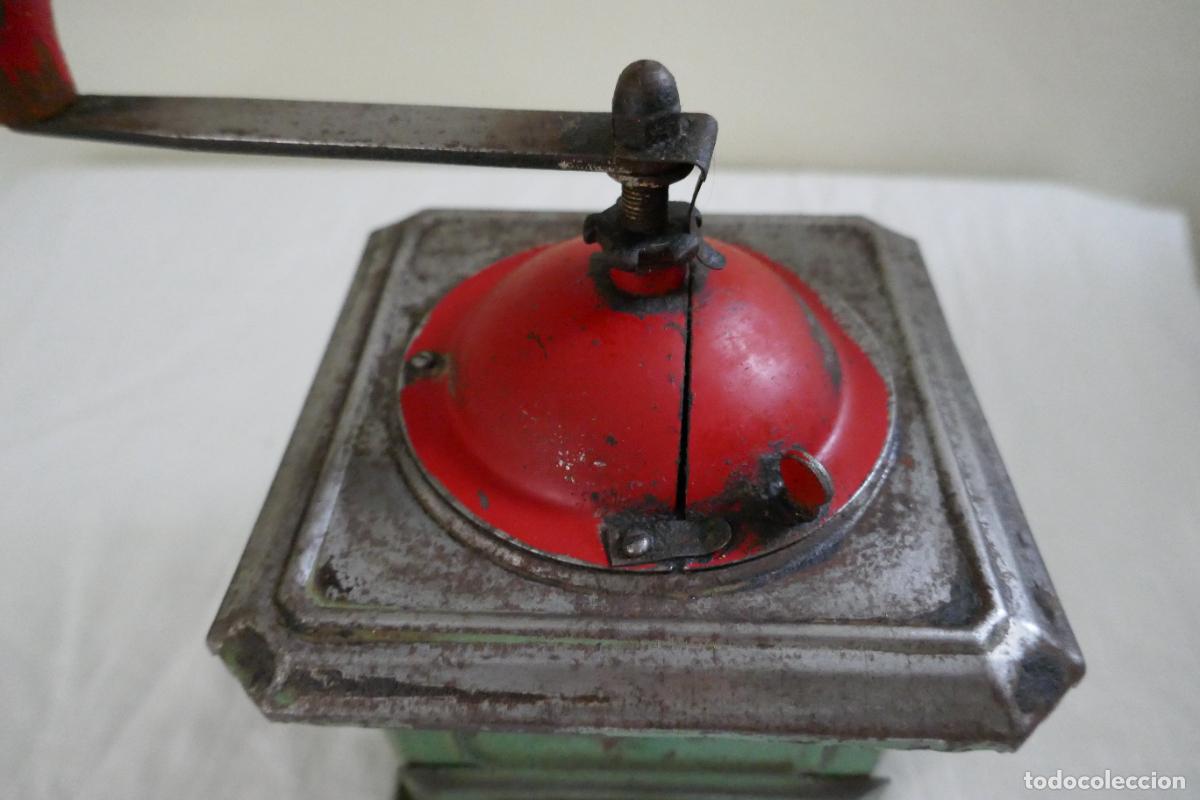 Antig&uuml;edades: MOLINILLO DE CAFE ANTIGUO DE LA MARCA ELMA - Foto 3
