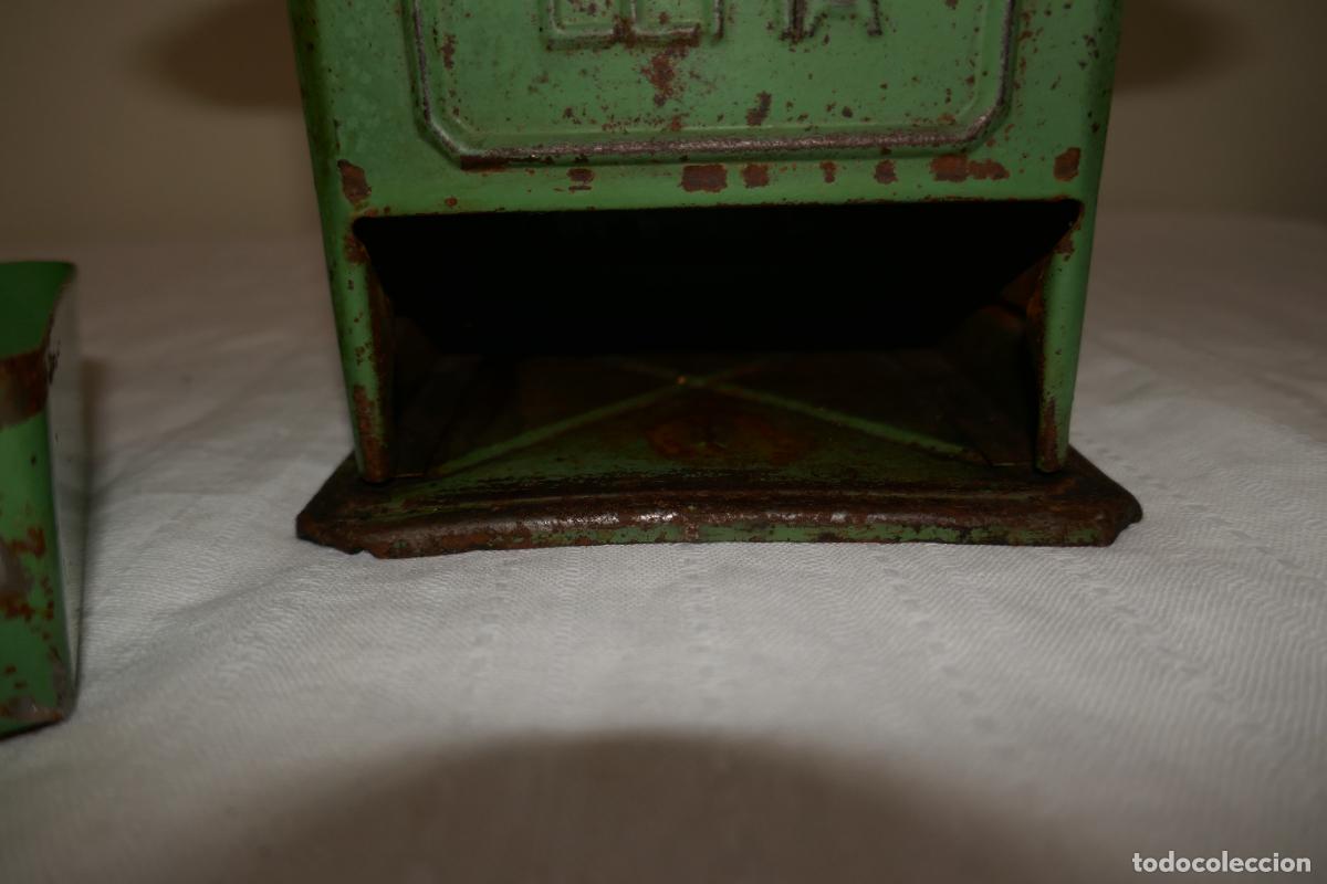 Antig&uuml;edades: MOLINILLO DE CAFE ANTIGUO DE LA MARCA ELMA - Foto 7