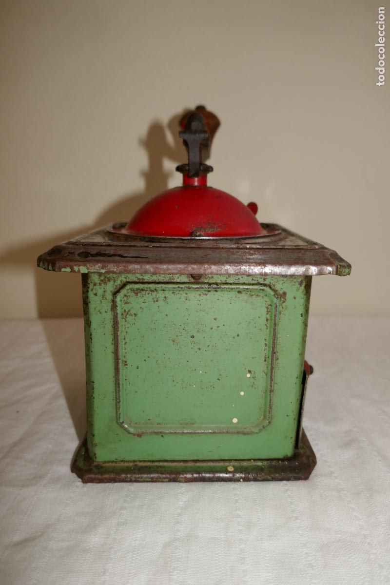 Antig&uuml;edades: MOLINILLO DE CAFE ANTIGUO DE LA MARCA ELMA - Foto 10
