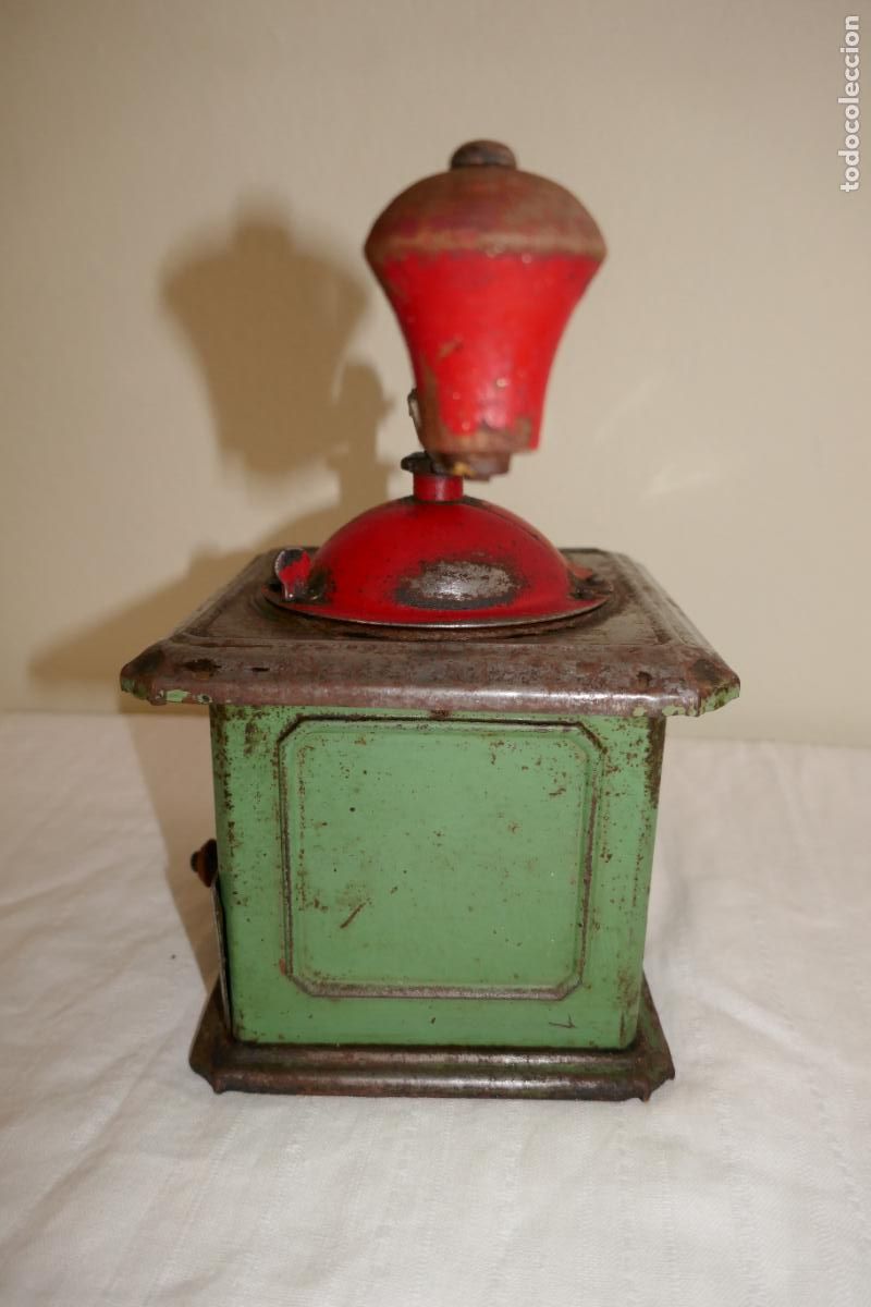 Antig&uuml;edades: MOLINILLO DE CAFE ANTIGUO DE LA MARCA ELMA - Foto 12