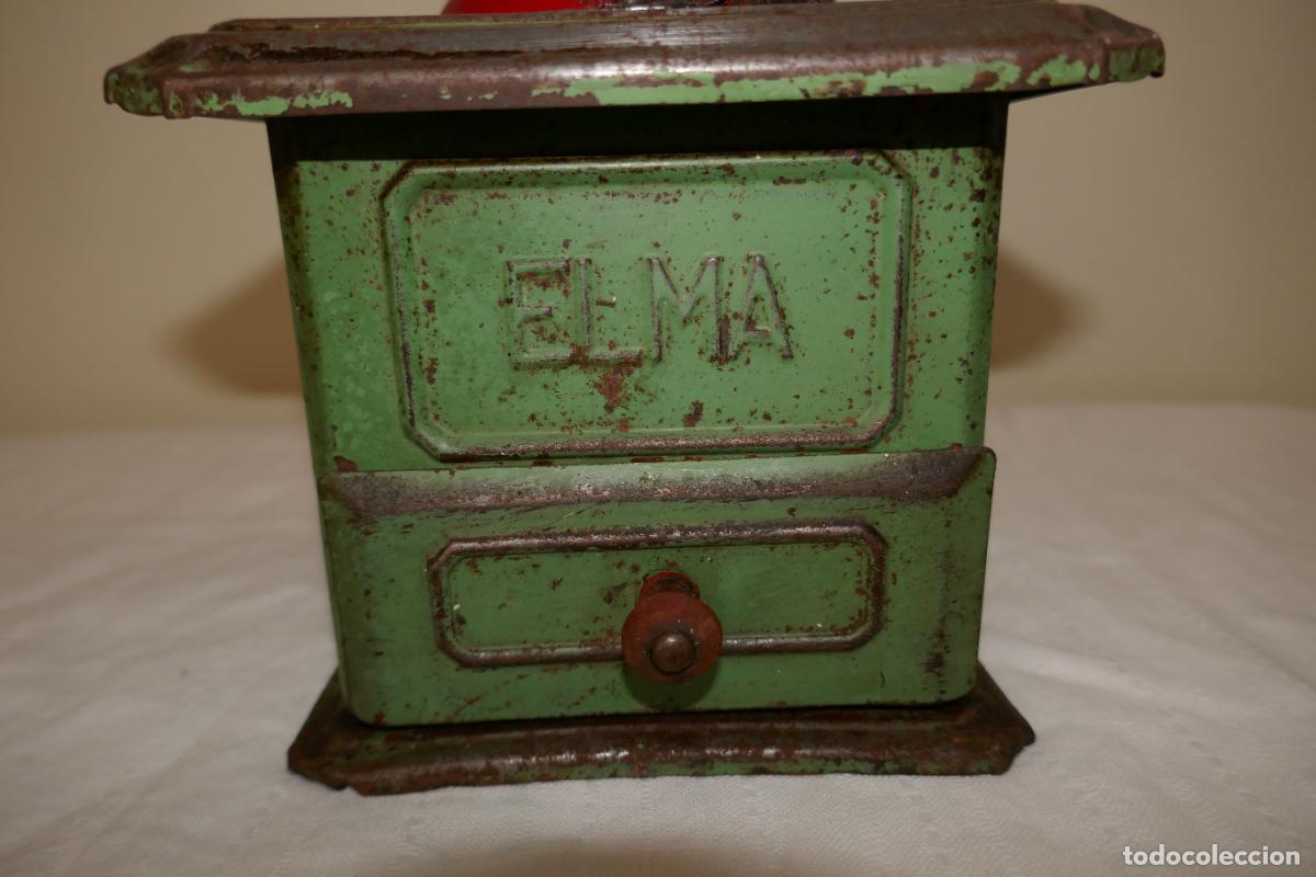 Antig&uuml;edades: MOLINILLO DE CAFE ANTIGUO DE LA MARCA ELMA - Foto 13