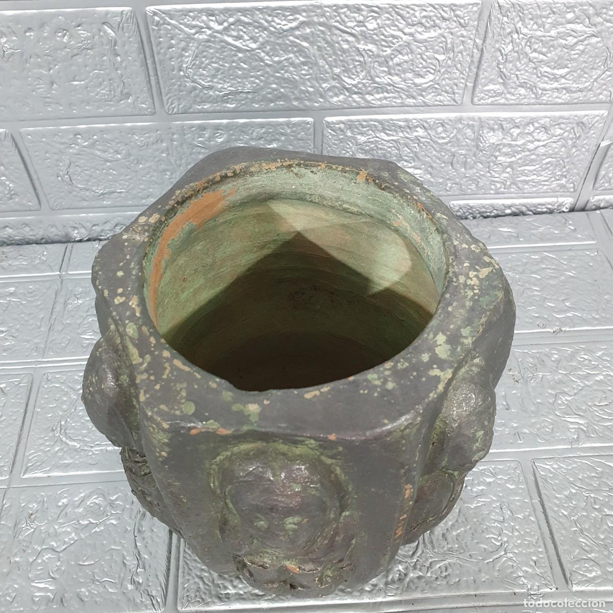 Antig&uuml;edades: Cuenco hexagonal de terracota con ap&oacute;stoles - Foto 5
