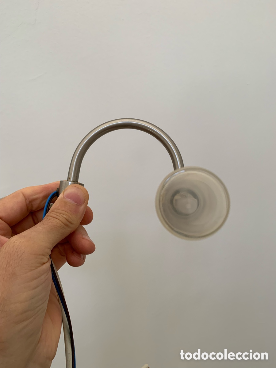 Antig&uuml;edades: L&aacute;mpara aplique cuarto de ba&ntilde;o - Foto 4