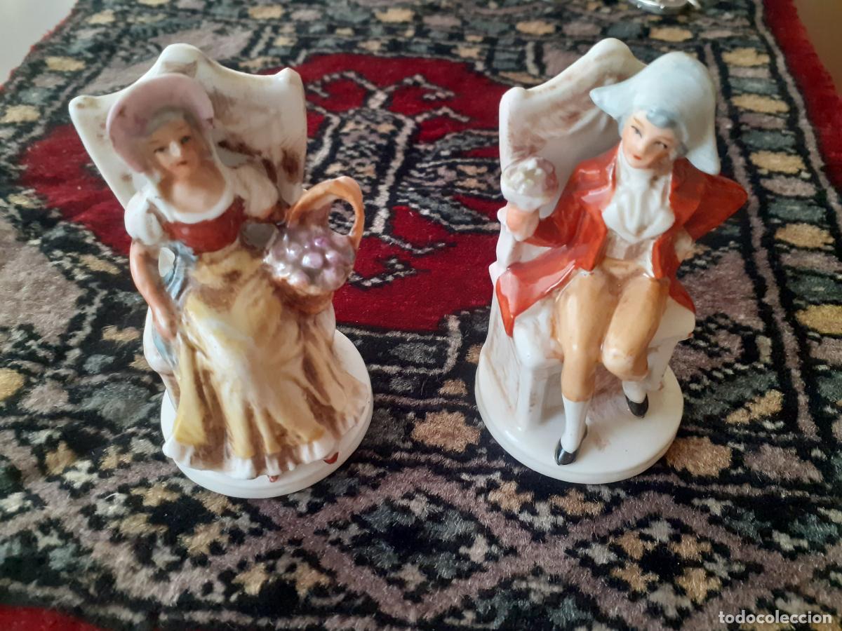 Antig&uuml;edades: Figuras porcelana francesa - Foto 9