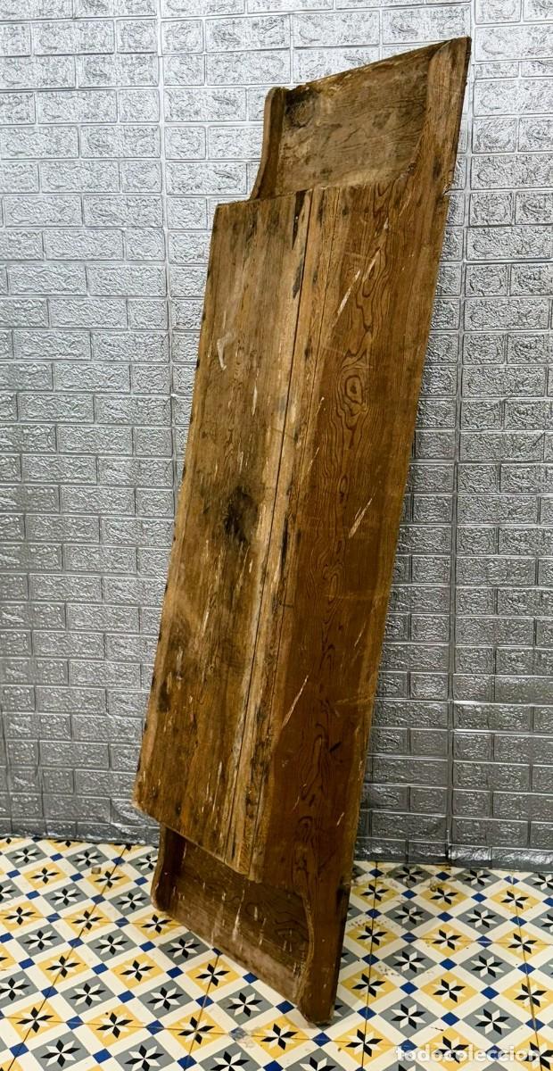Antig&uuml;edades: Antigua artesa de madera - Foto 2