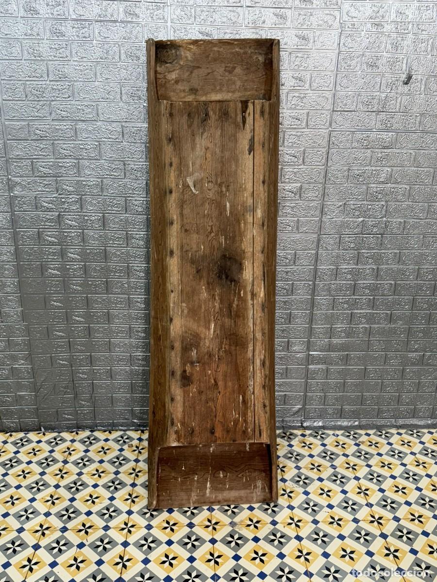 Antig&uuml;edades: Antigua artesa de madera - Foto 3