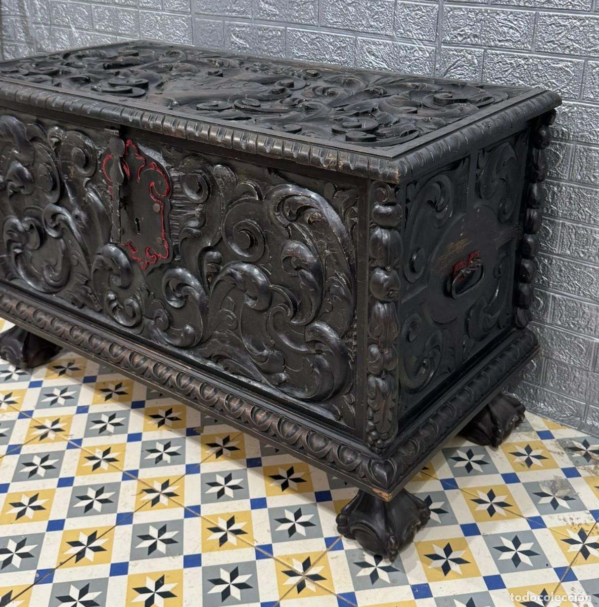Antig&uuml;edades: Arc&oacute;n de estilo renacentista S.XVIII - Foto 11
