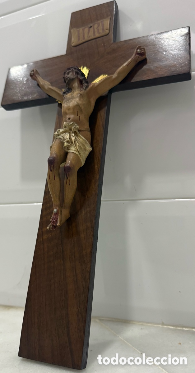 Antig&uuml;edades: ANTIGUO CRISTO CRUCIFICADO DE OLOT - Foto 5