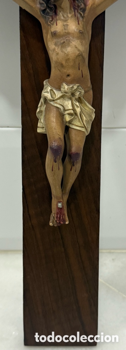 Antig&uuml;edades: ANTIGUO CRISTO CRUCIFICADO DE OLOT - Foto 9