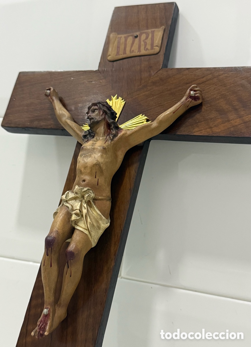 Antig&uuml;edades: ANTIGUO CRISTO CRUCIFICADO DE OLOT - Foto 11