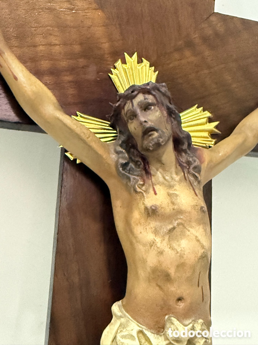 Antig&uuml;edades: ANTIGUO CRISTO CRUCIFICADO DE OLOT - Foto 12