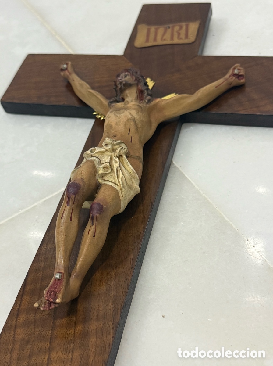 Antig&uuml;edades: ANTIGUO CRISTO CRUCIFICADO DE OLOT - Foto 17