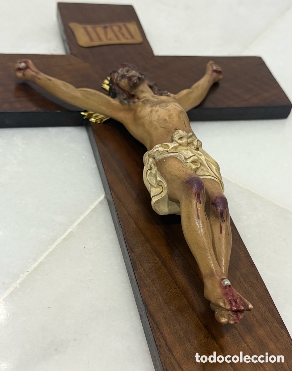 Antig&uuml;edades: ANTIGUO CRISTO CRUCIFICADO DE OLOT - Foto 18