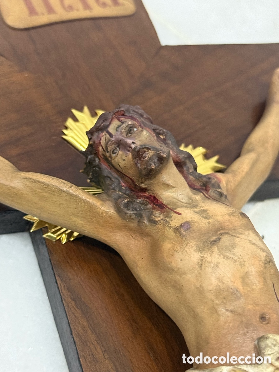 Antig&uuml;edades: ANTIGUO CRISTO CRUCIFICADO DE OLOT - Foto 19
