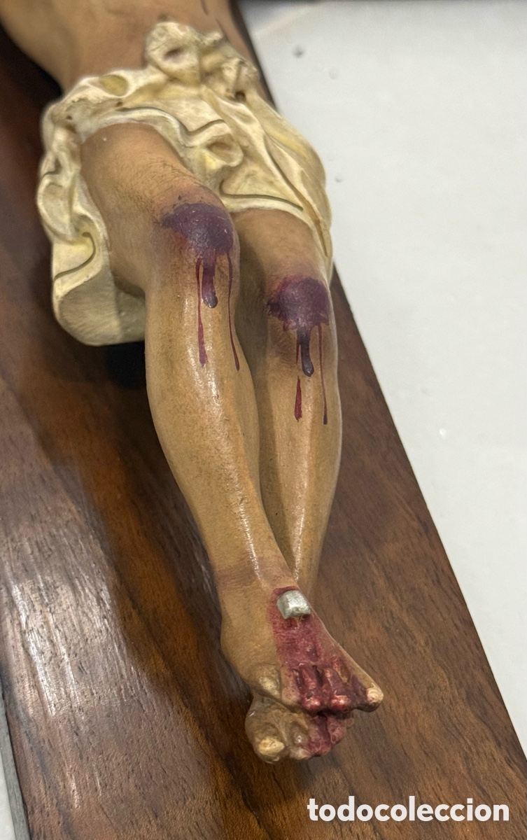 Antig&uuml;edades: ANTIGUO CRISTO CRUCIFICADO DE OLOT - Foto 20