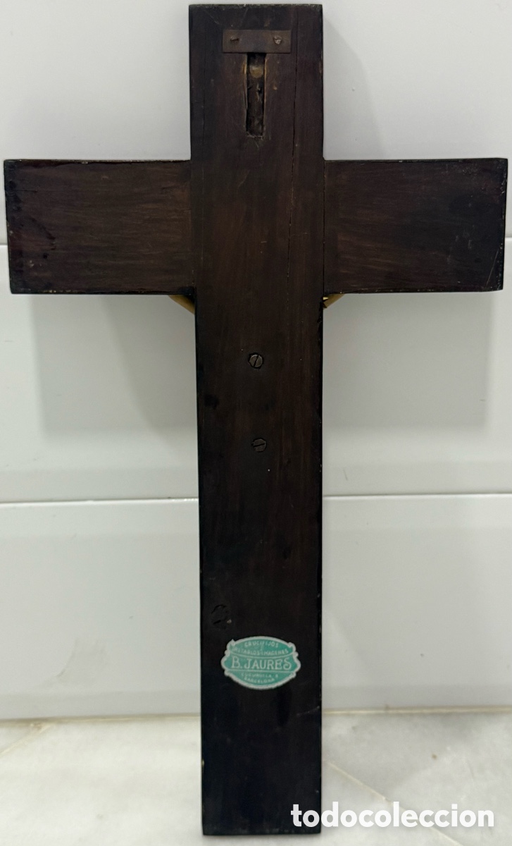 Antig&uuml;edades: ANTIGUO CRISTO CRUCIFICADO DE OLOT - Foto 21