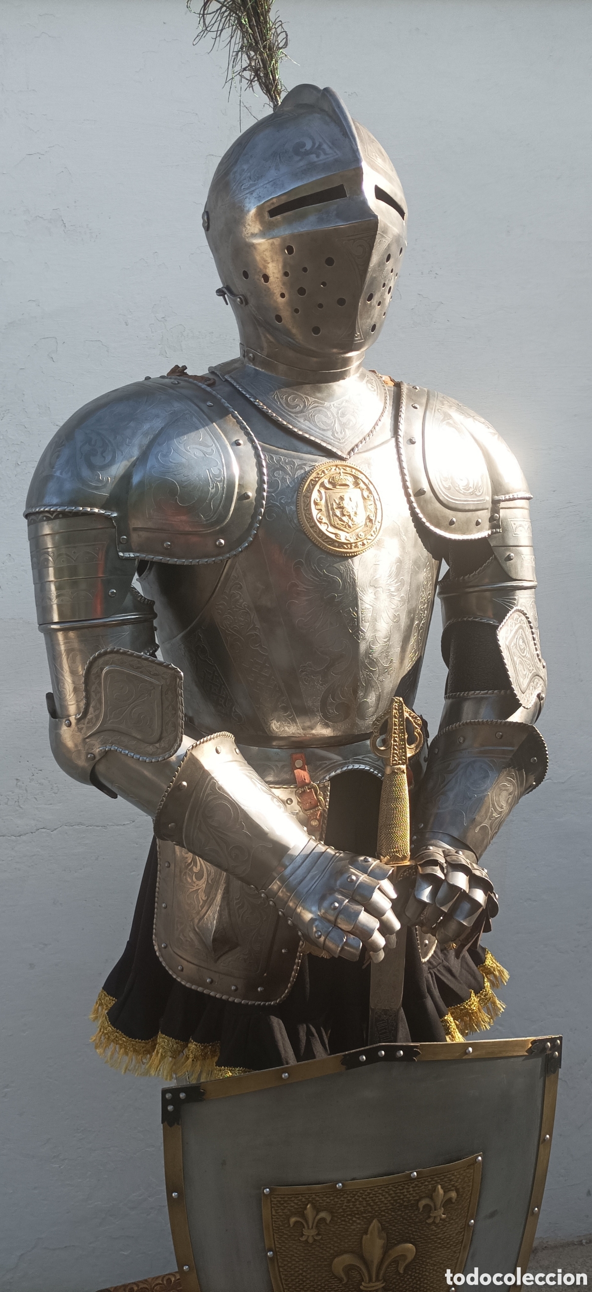 Antig&uuml;edades: Armadura medieval completa - Foto 9