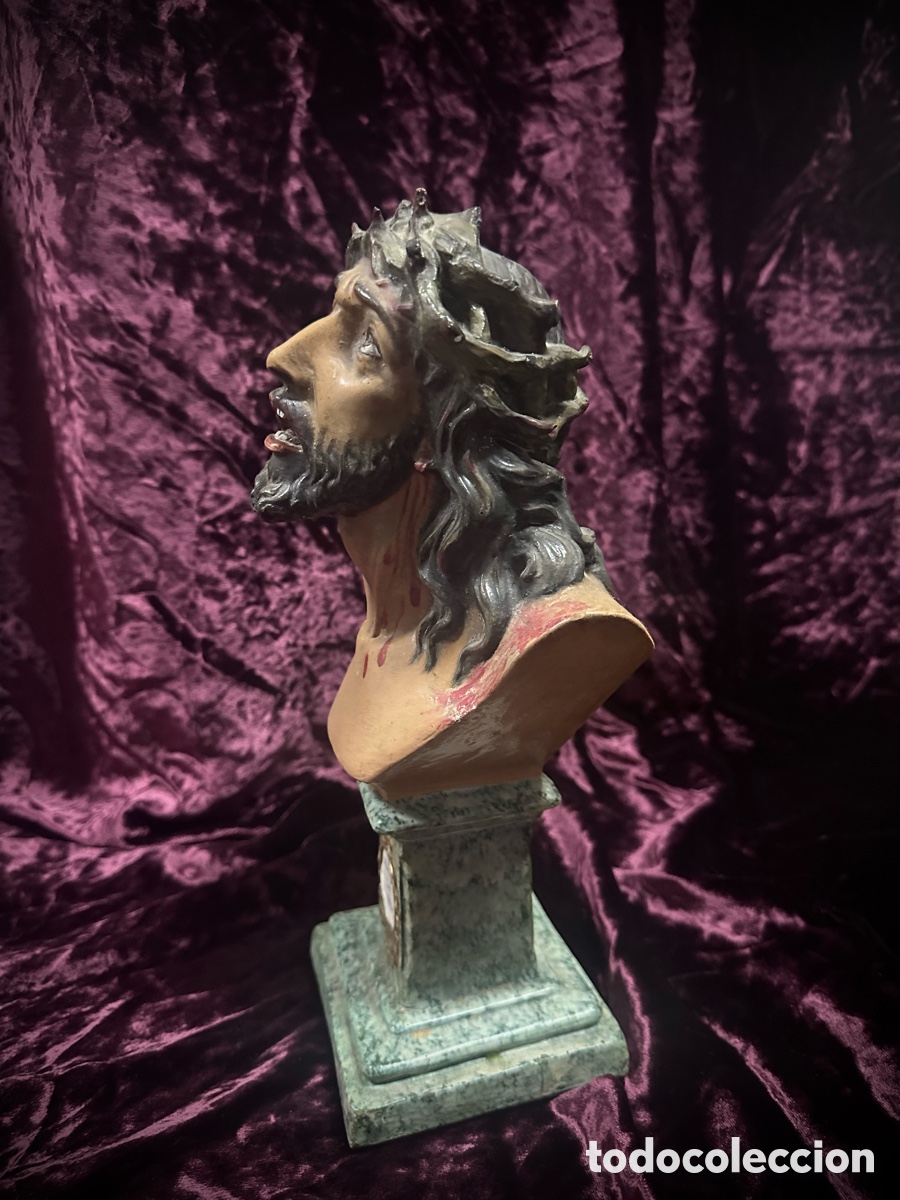 Antig&uuml;edades: Busto Cristo de Limpia - Foto 4