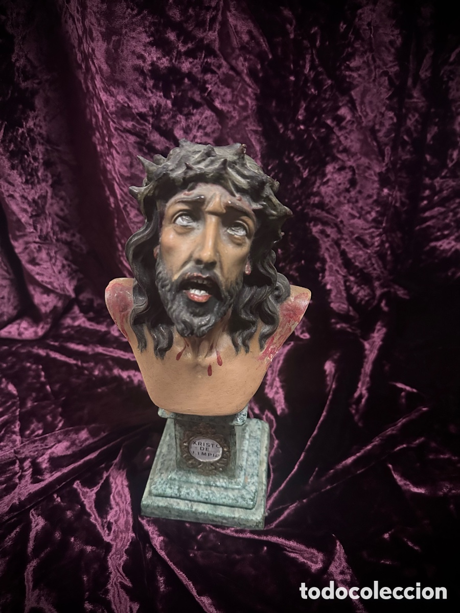 Antig&uuml;edades: Busto Cristo de Limpia - Foto 6