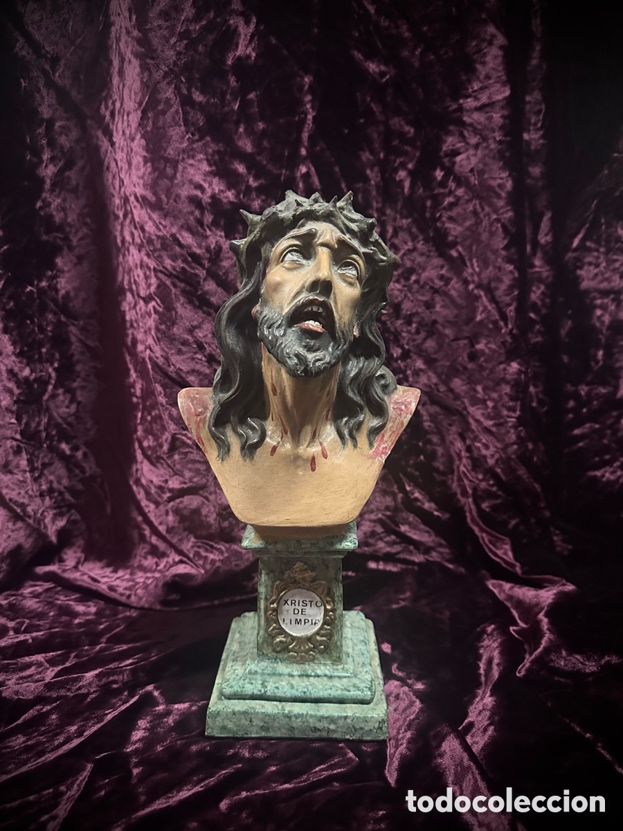 Antig&uuml;edades: Busto Cristo de Limpia - Foto 1