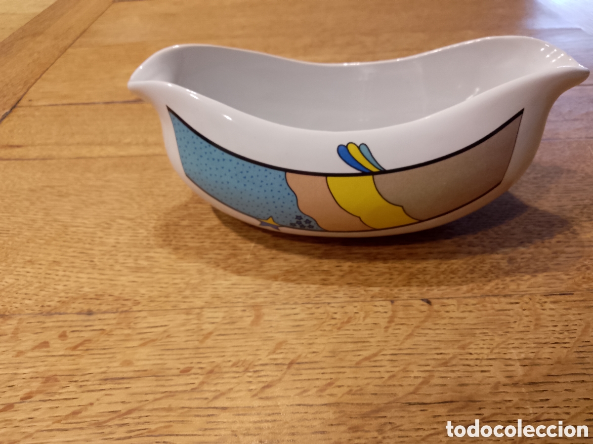 Antig&uuml;edades: Salsera de porcelana - Foto 2