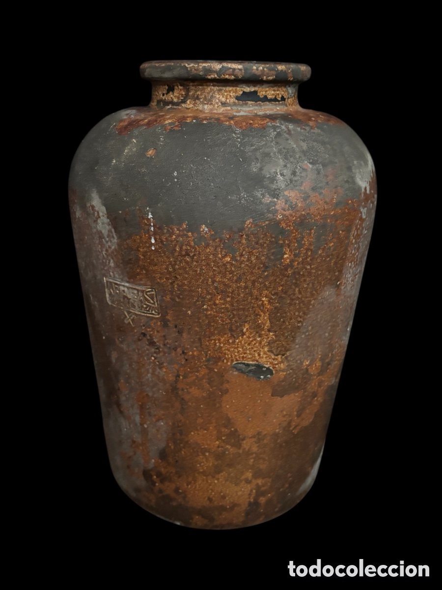 Antig&uuml;edades: Jarra de barro para licor - Foto 2