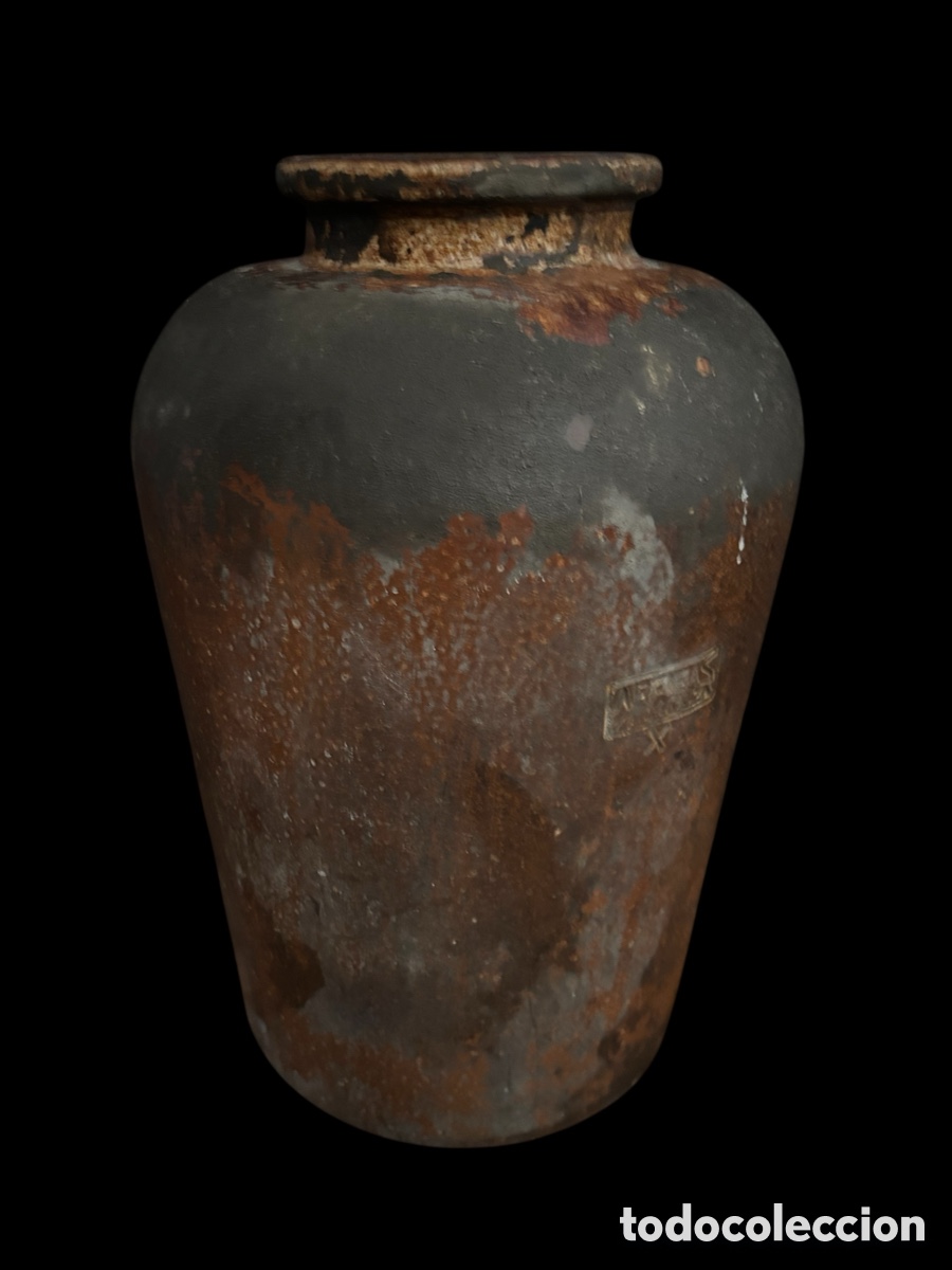 Antig&uuml;edades: Jarra de barro para licor - Foto 1