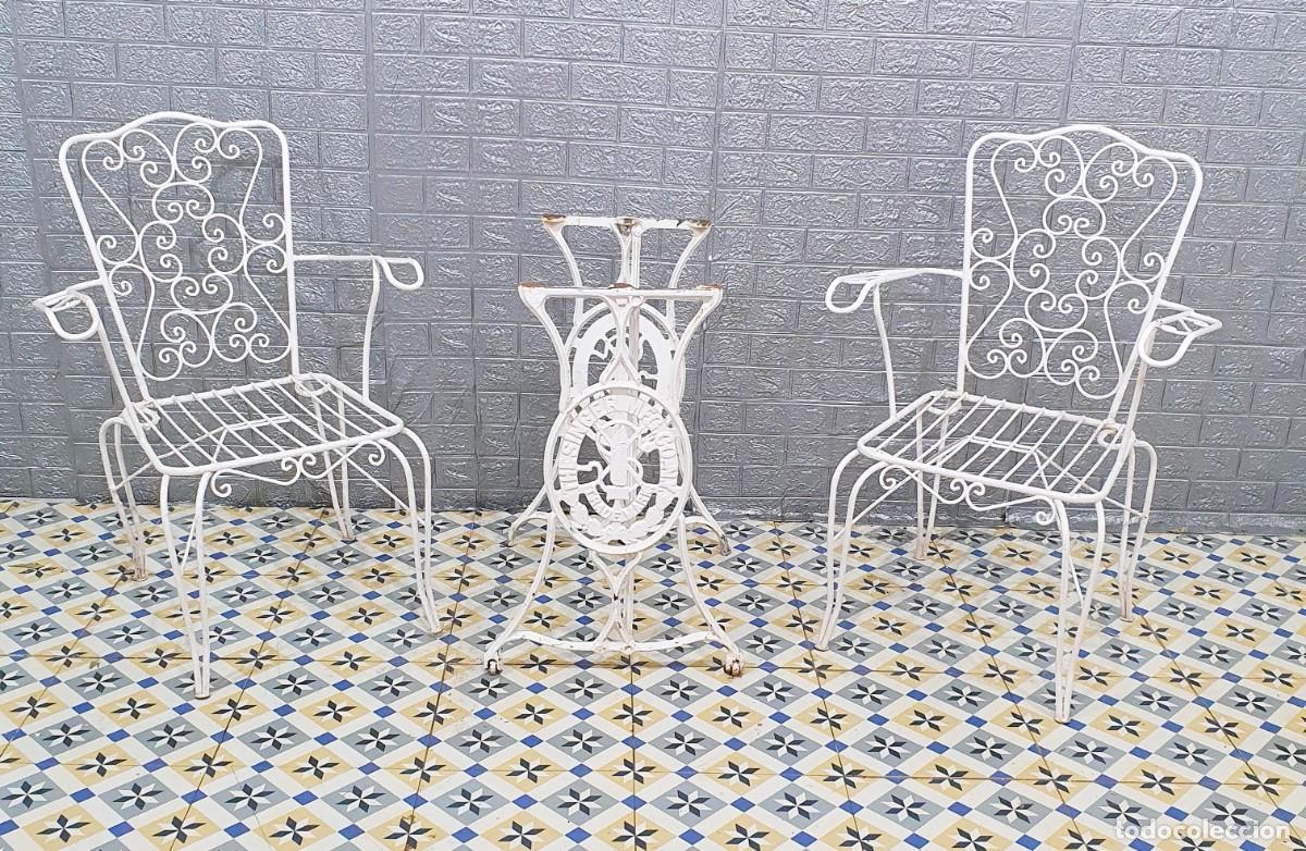 Antig&uuml;edades: Conjunto terraza en forja - Foto 2