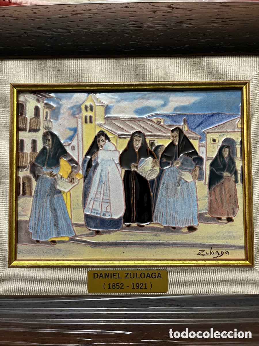 Antig&uuml;edades: AZULEJO DANIEL ZULOAGA - Foto 1