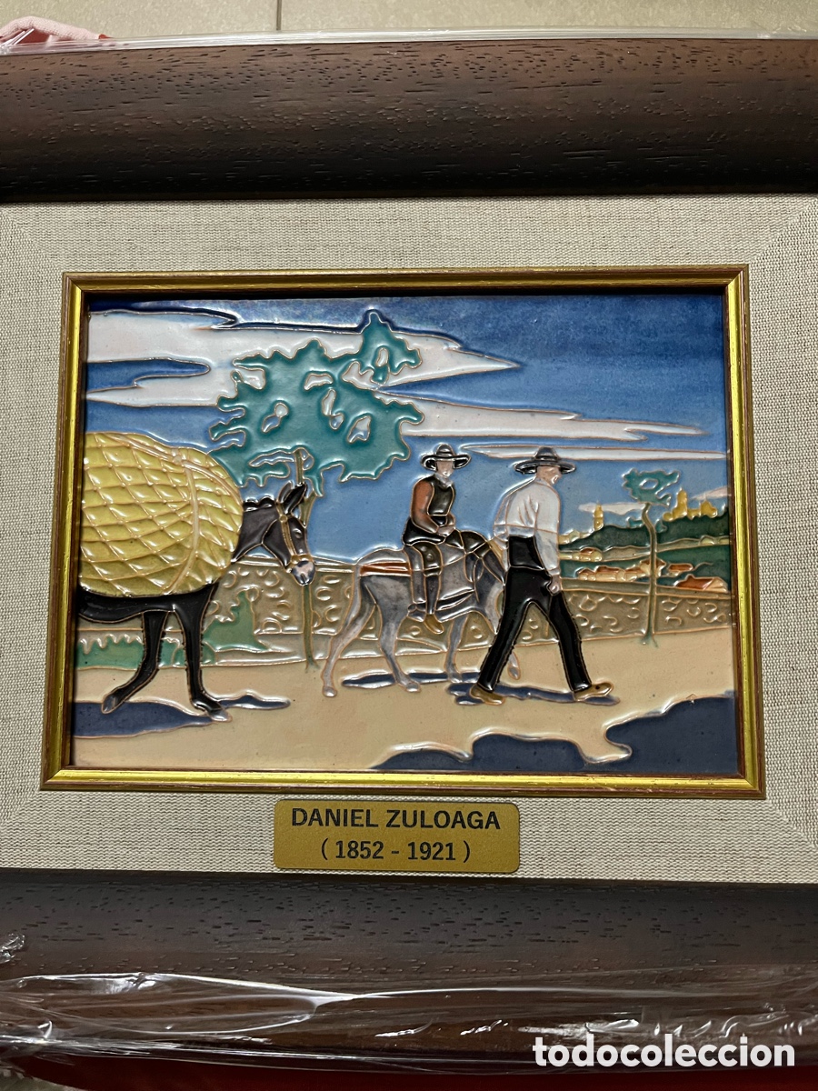Antig&uuml;edades: AZULEJO DANIEL ZULOAGA - Foto 1