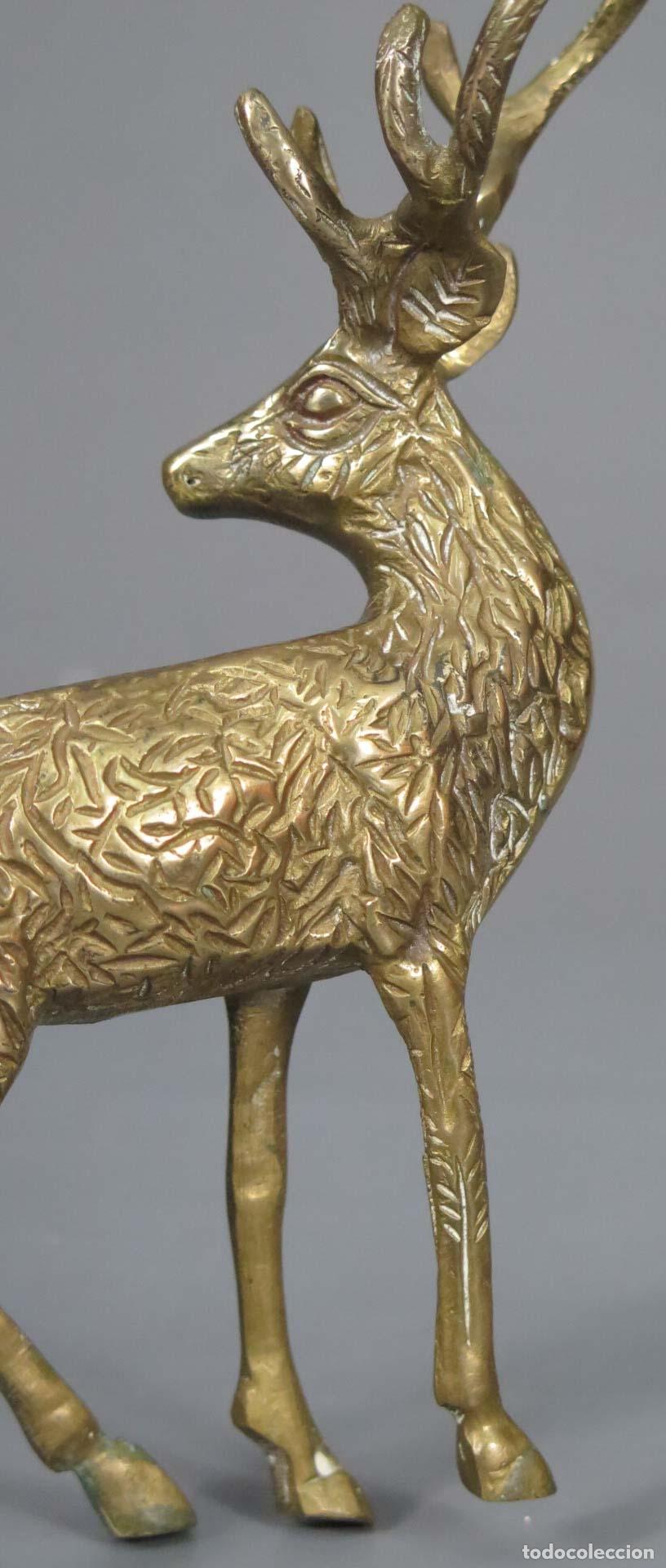 Antig&uuml;edades: CIERVO. BRONCE. SIGLO XX - Foto 2