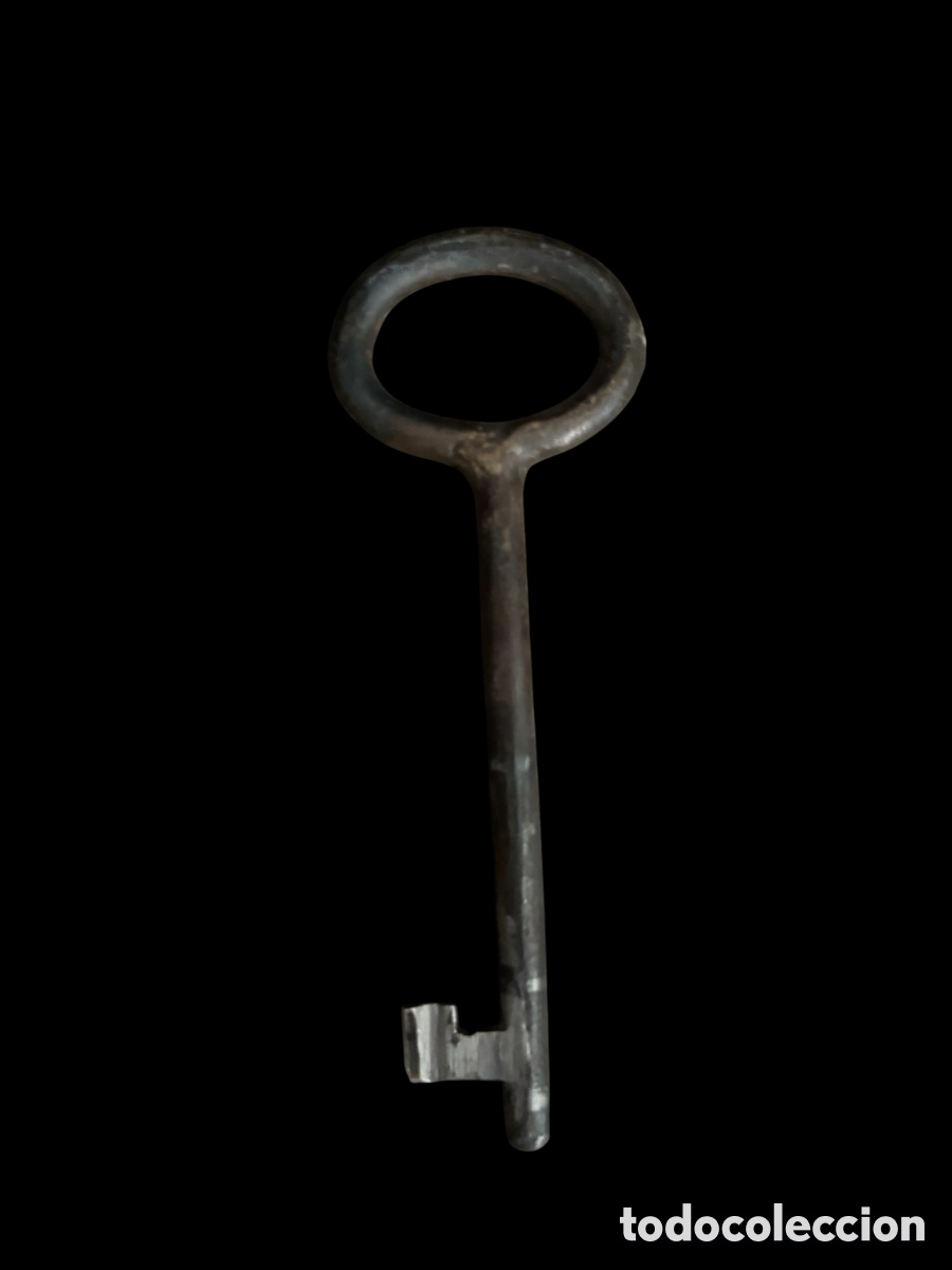 Antig&uuml;edades: Llave de forja. Siglo XVIII. - Foto 2