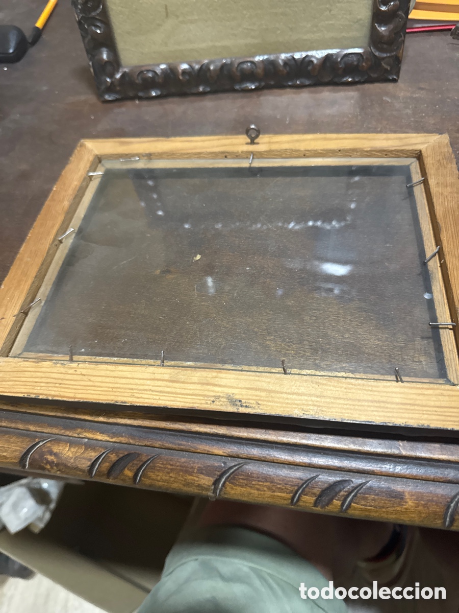 Antig&uuml;edades: Pareja de Marcos Activos de Madera - Foto 3