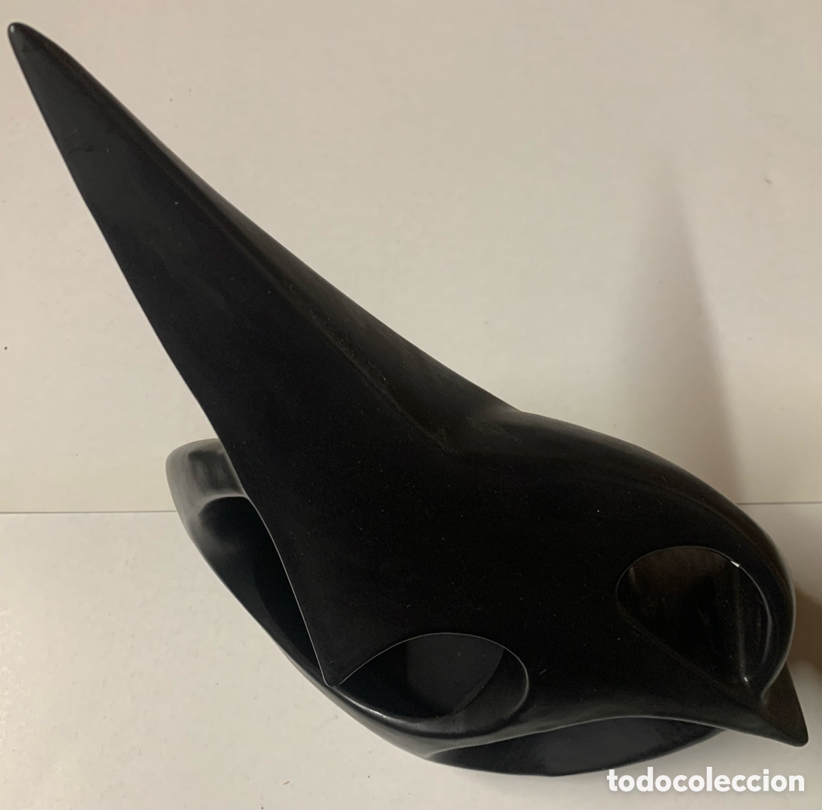Antig&uuml;edades: Centro de Mesa Negro Ceramica - Foto 4