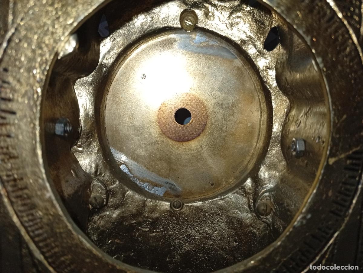Antig&uuml;edades: Antiguo y gran Reloj de bronce sobre m&aacute;rmol - Foto 16