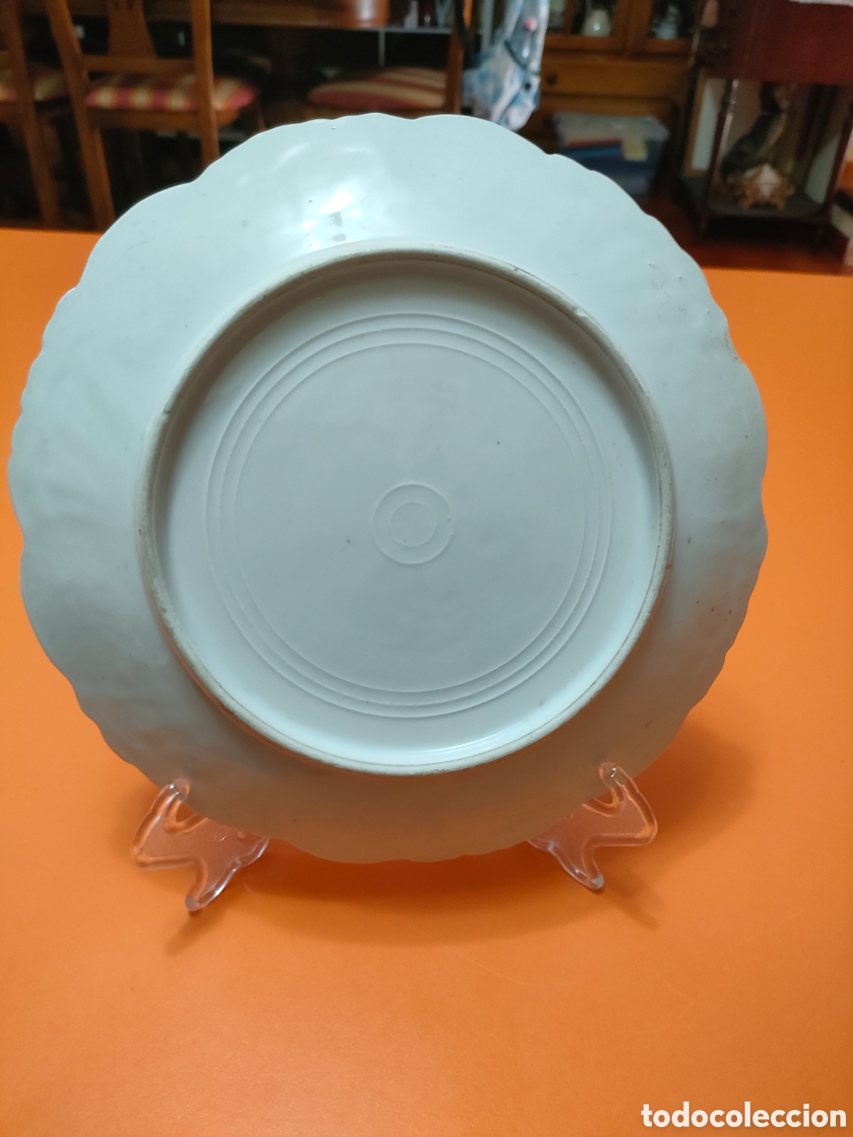 Antig&uuml;edades: Plato sxix franc&eacute;s sin marca - Foto 2