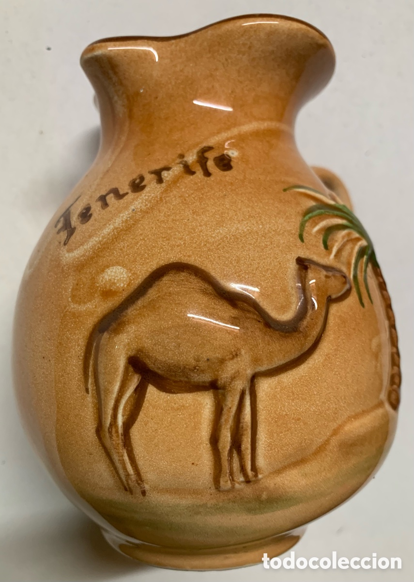 Antiguidades: Jarron Tenerife Ceramica 1 litro
